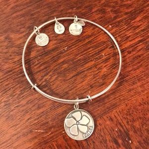 Alex and Ani FRIEND Silver Bracelet